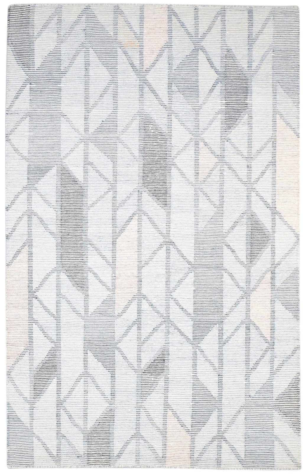 Wool Grey Rug 5' X 8' Modern Dhurrie Moroccan Geometric Room Size Carpet   7864149934229