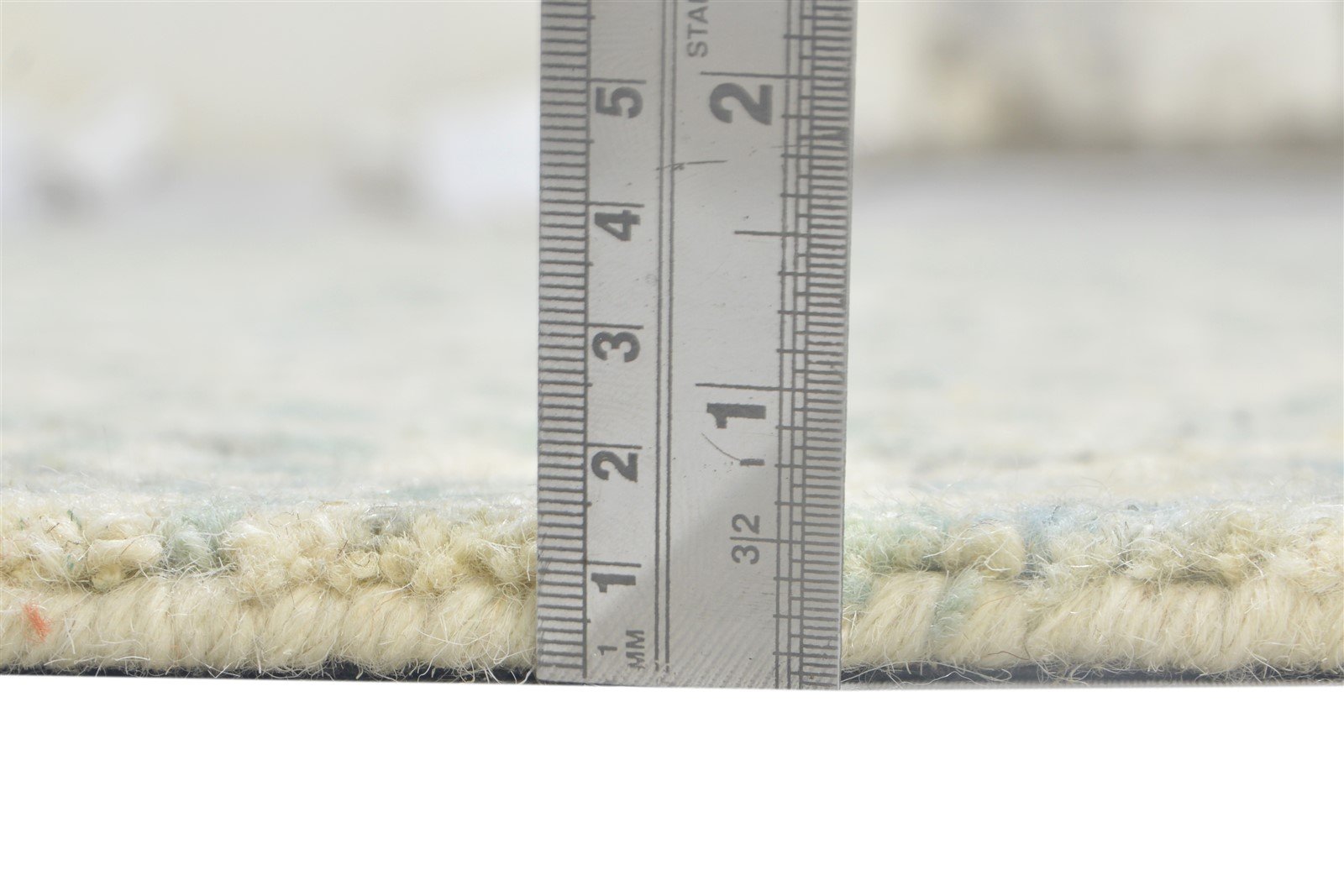 Wool Grey Rug 5' X 8' Modern Hand Tufted French Floral Room Size Carpet   7864093966485