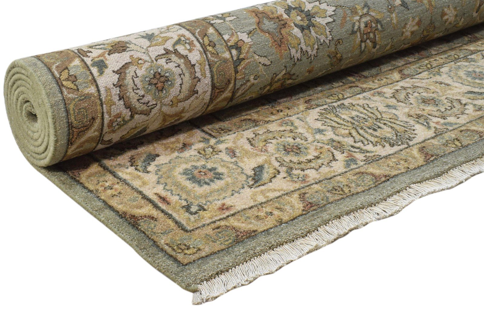 Wool Grey Rug 6' X 9' Persian Hand Knotted Kashan Oriental Room Size Carpet   7860694155413