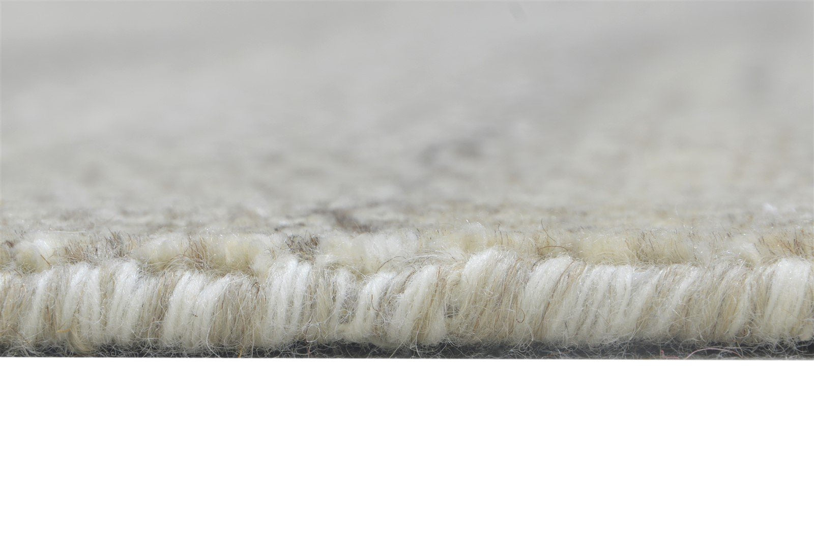 Wool Grey Rug 8' X 10' Modern Hand Knotted American Abstract Large Carpet   7865011142805