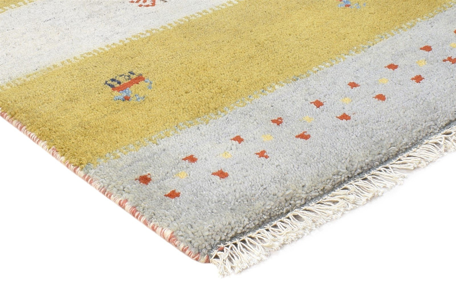 Wool Multi Color Rug 2X3 Tribal Hand Knotted Gabbeh Southwestern Small Carpet   7864502976661