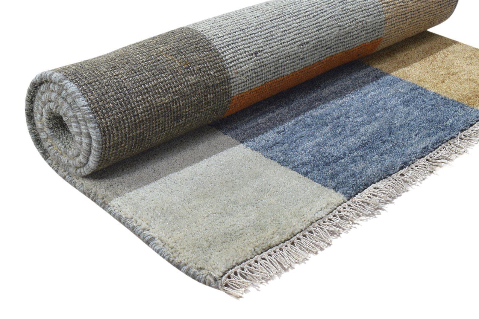 Wool Multi Color Rug 3' X 5' Persian Hand Knotted Gabbeh Tribal Small Carpet   7864317542549