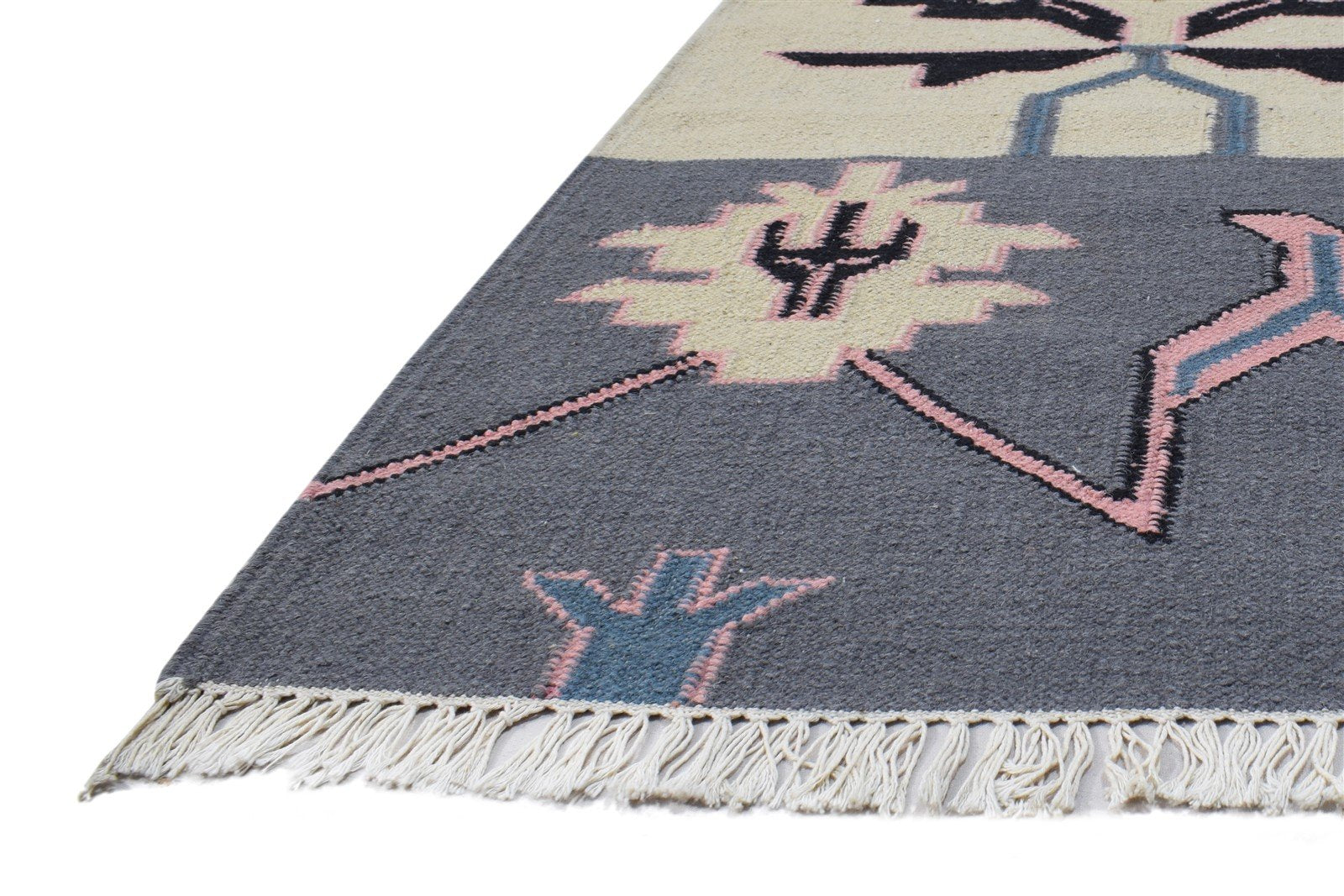 Wool Multi Color Rug 6' X 8' Persian Dhurrie Oushak Oriental Room Size Carpet   7865048727701