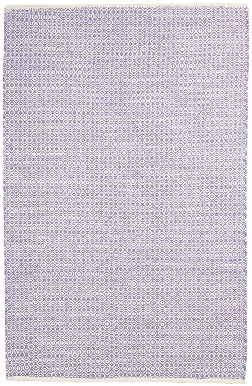 Marna Wool Purple Rug 5' X 8' Modern Dhurrie Scandinavian Nordic   7865124552853