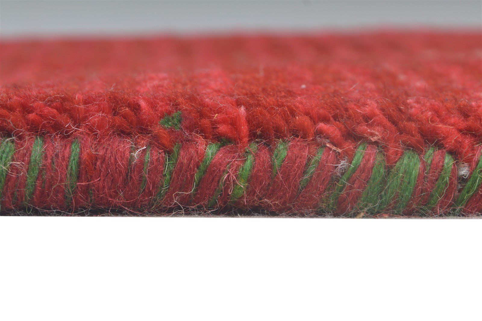 Wool Red Rug 1' X 2' Persian Hand Knotted Southwestern Tribal Small Carpet   7865185763477