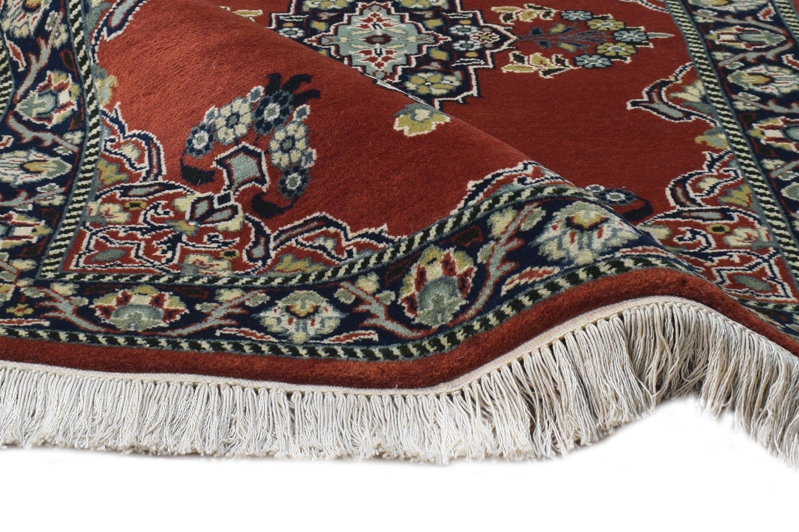 Luella Wool Red Rug 2' X 3' Persian Hand Knotted Heriz-Indian Oriental   7864644862101