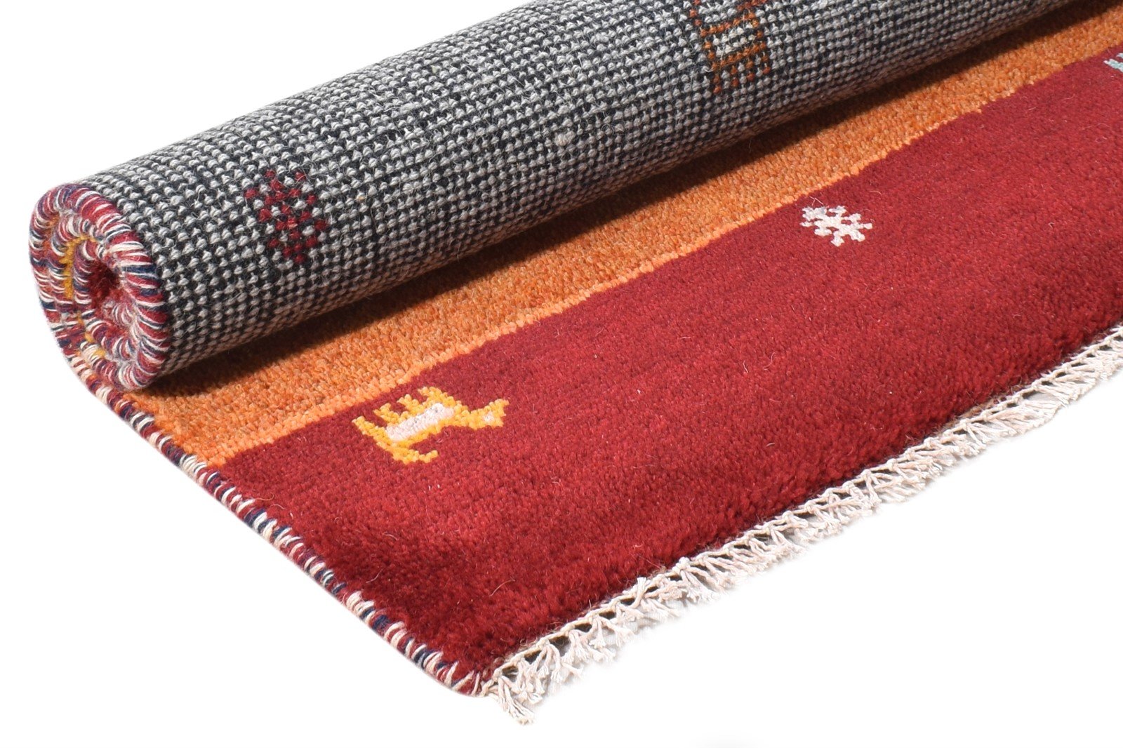 Wool Red Rug 2' X 3' Southwestern Hand Knotted American Tribal Small Carpet   7865065144469