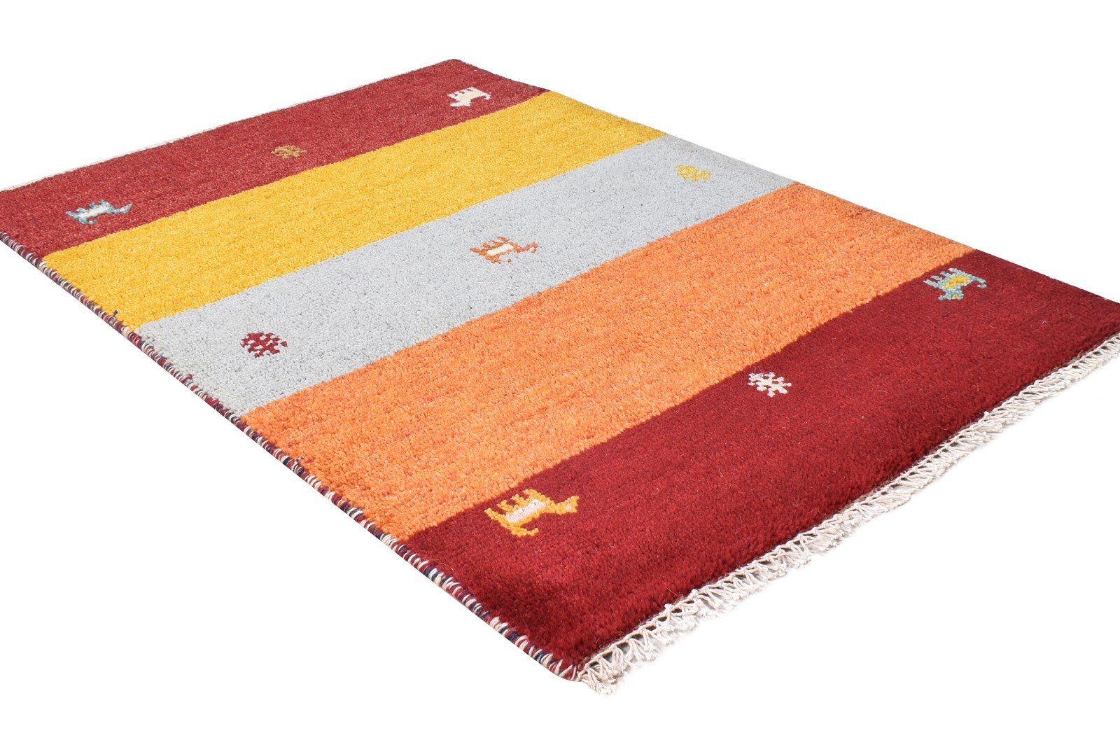 Dorthea Wool Red Rug 2' X 3' Southwestern Hand Knotted American Tribal   7865065144469