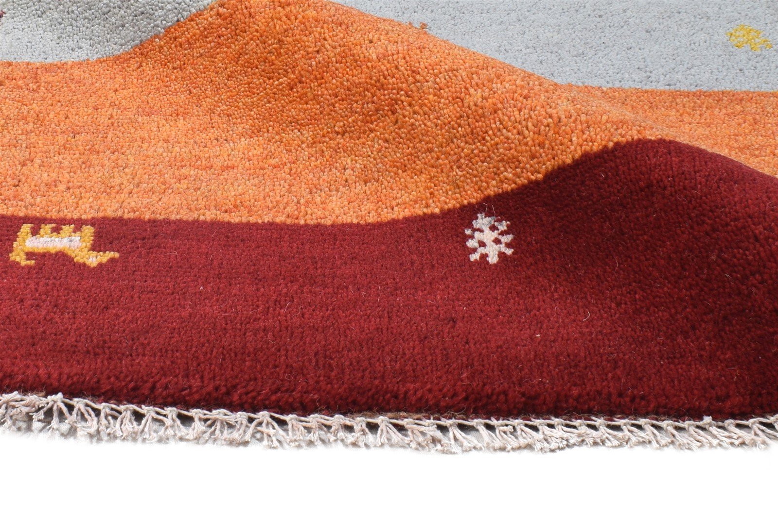 Dorthea Wool Red Rug 2' X 3' Southwestern Hand Knotted American Tribal   7865065144469