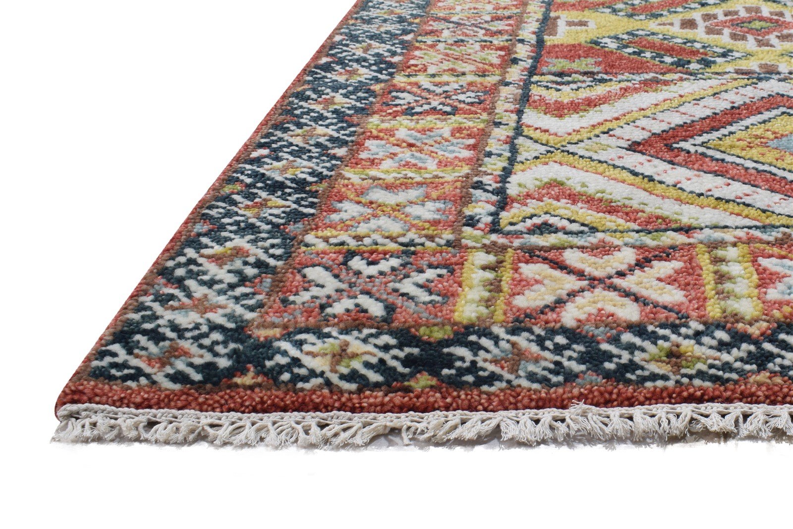 Wool Red Rug 4' X 6' Persian Hand Knotted Kazak Oriental Room Size Carpet   7864326619285
