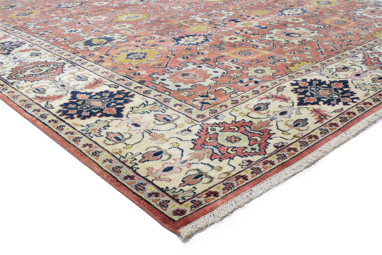 Wool Red Rug 8' X 10' Persian Hand Knotted Kashan Oriental Large Carpet   7864193548437