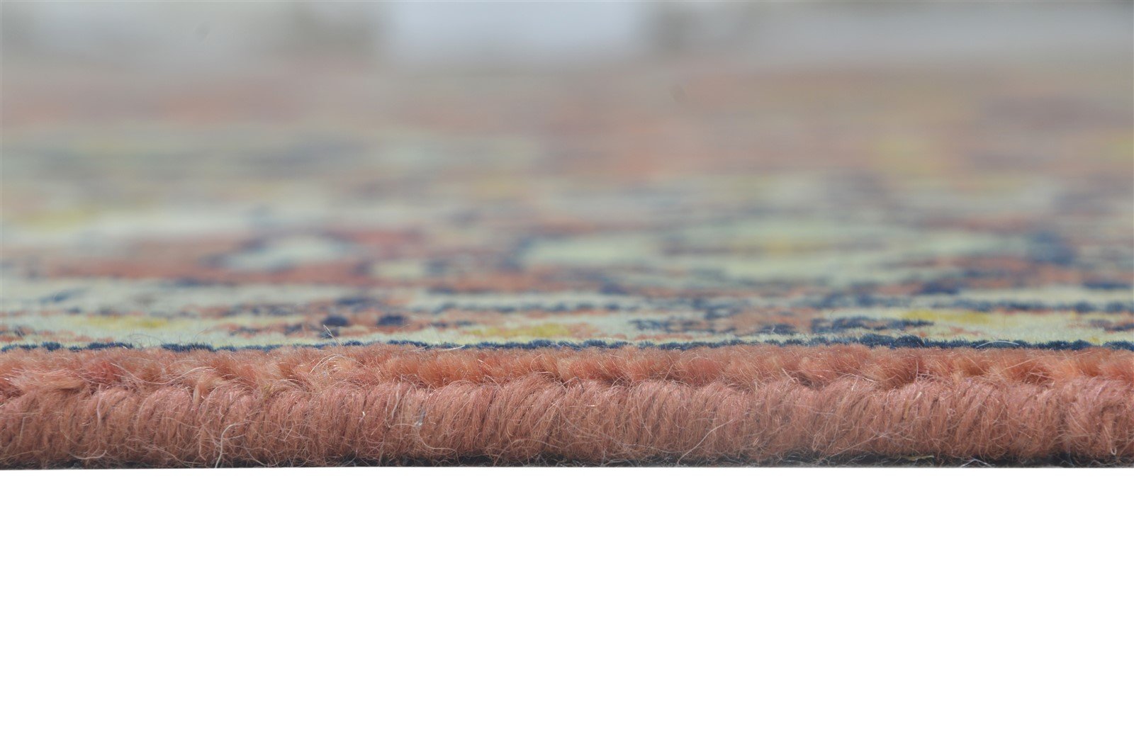 Wool Red Rug 8' X 10' Persian Hand Knotted Kashan Oriental Large Carpet   7864193548437