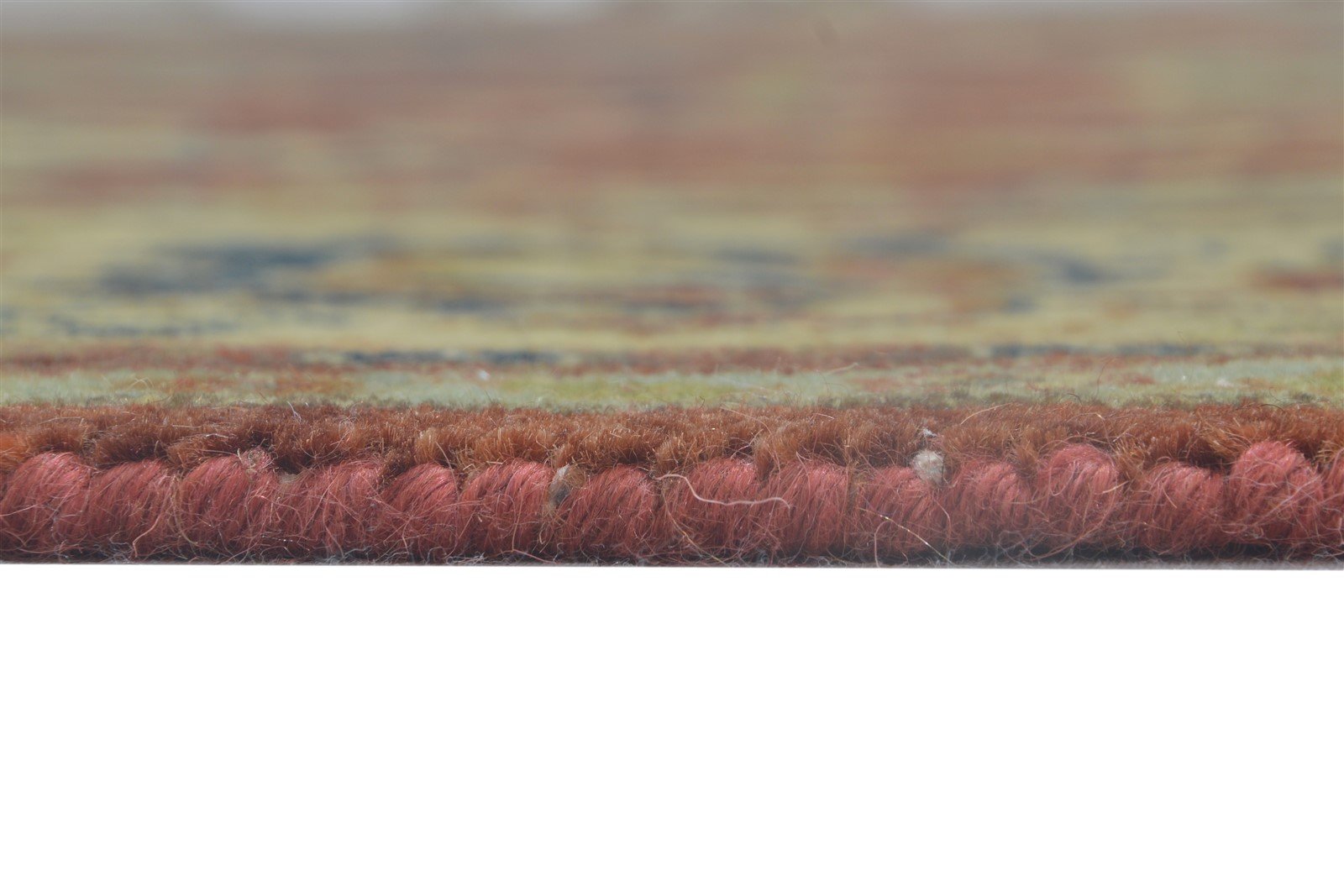 Wool Red Rug 8' X 10' Persien Hand Knotted Kashan Oriental Large Carpet   7864318328981