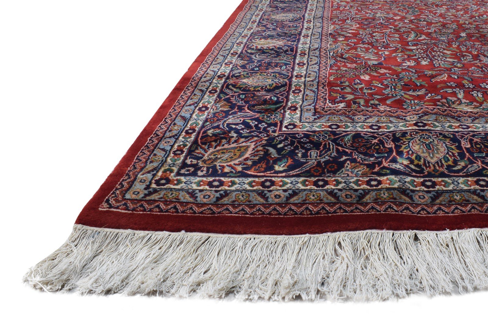 Wool Red Rug 8' X 11' Persian Hand Knotted Kashan Oriental Large Carpet   7864628805781