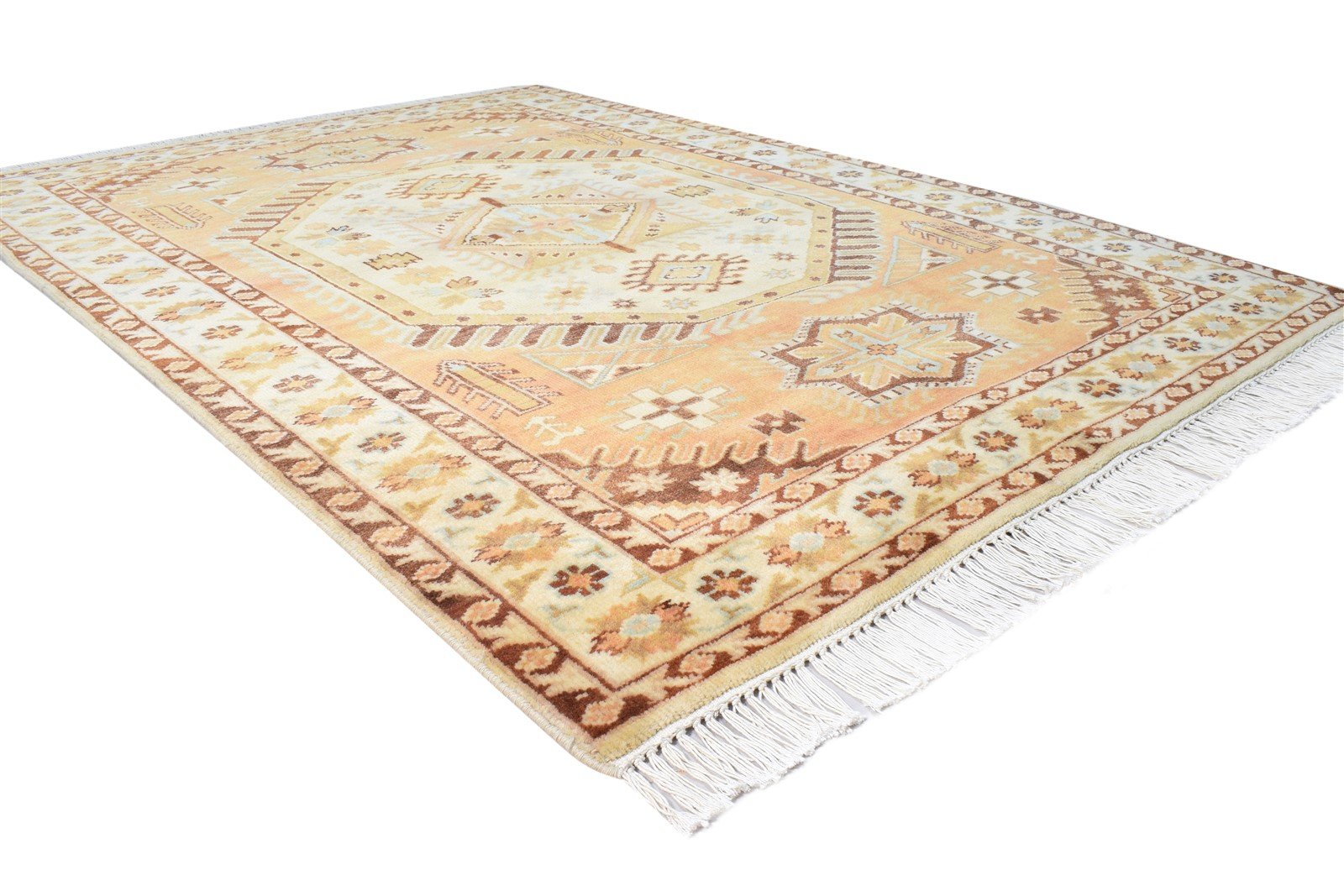 Wool Rust Rug 5' X 7' Persien Hand Knotted Kazak Oriental Room Size Carpet   7865129074837