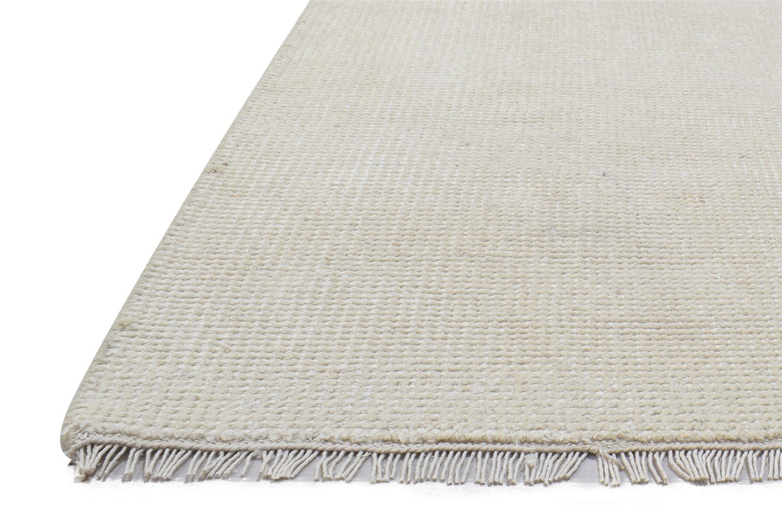 Wool Sand Rug 2' X 3' Modern Hand Knotted Scandinavian Solid Small Carpet   7864313774229