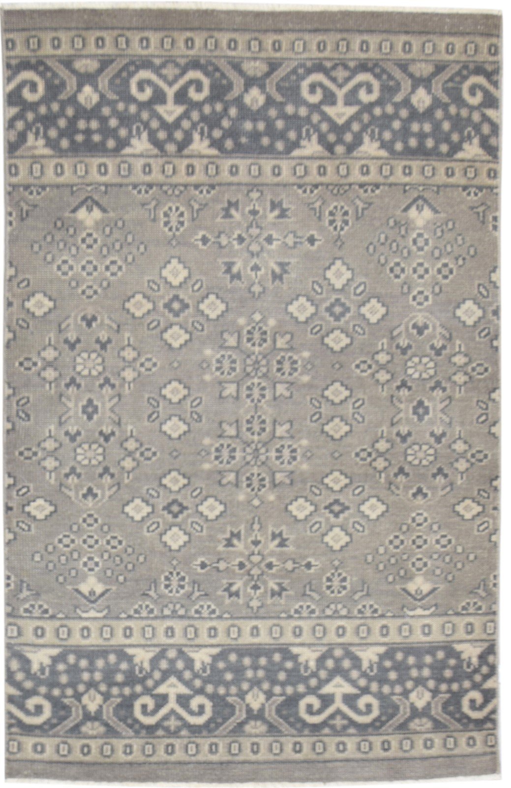 Wool Sand Rug 4' X 6' Persian Hand Knotted Kazak Oriental Room Size Carpet   7864160288917