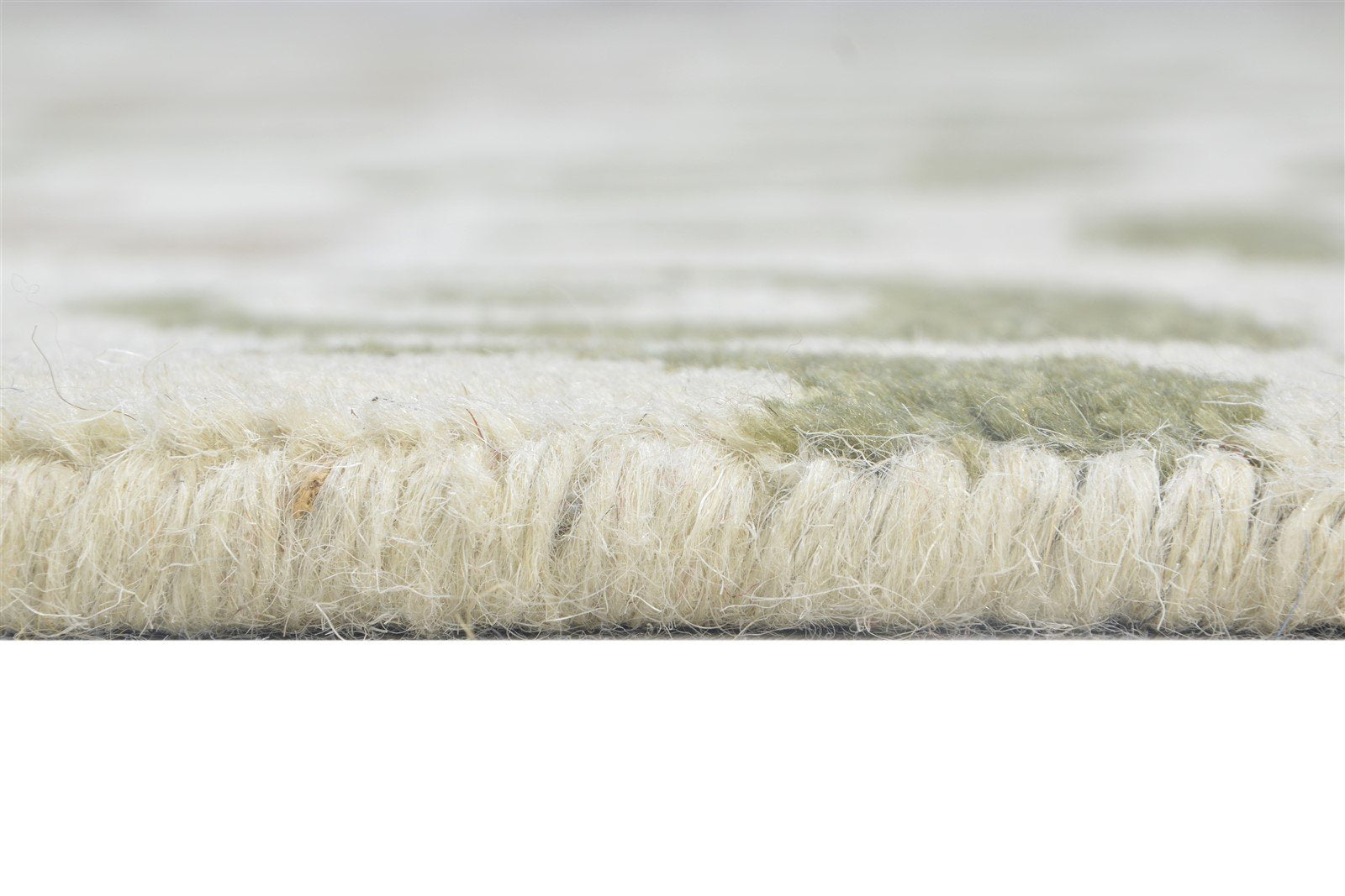 Wool Sand Rug 5' X 7' Modern Hand Knotted Scandinavian Floral Room Size Carpet   7864414797973