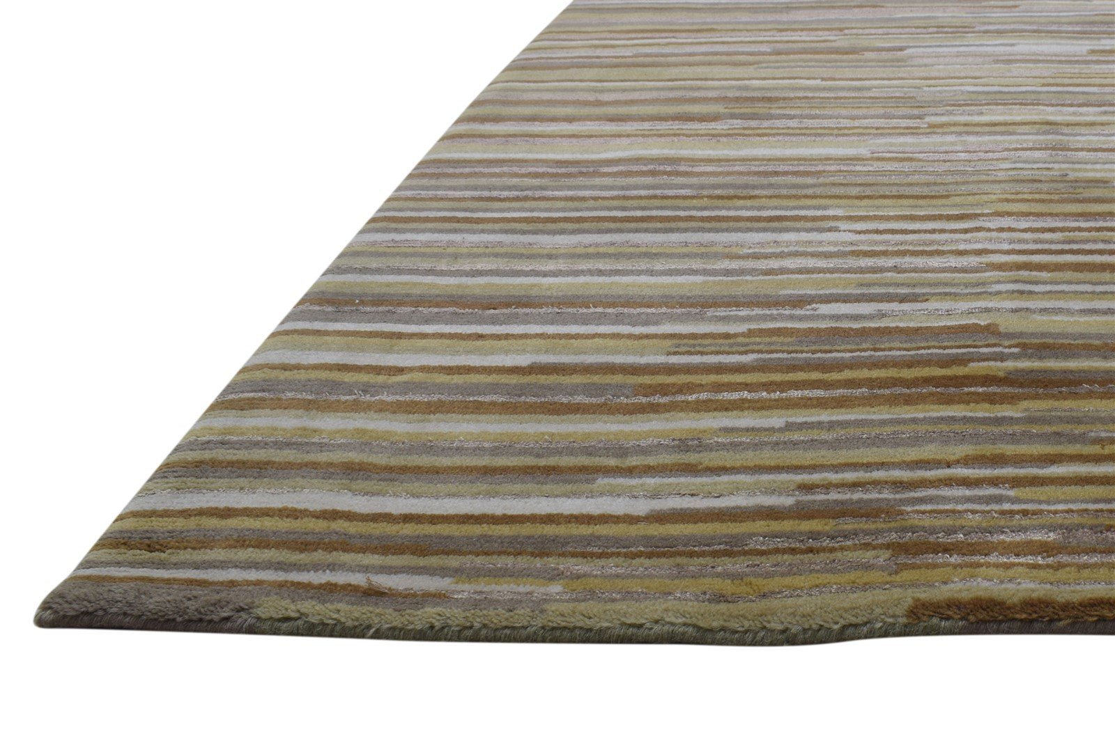 Wool Sand Rug 5' X 8' Modern Hand Knotted Scandinavian Abstract Room Size Carpet   7864898781333