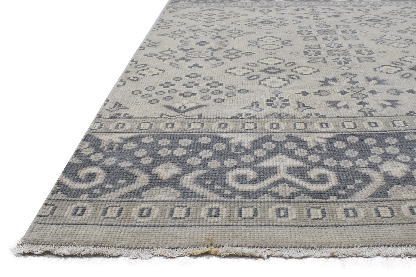 Brittney Wool Sand Rug 6' X 6' Persian Hand Knotted Kazak Oriental   7864820170901