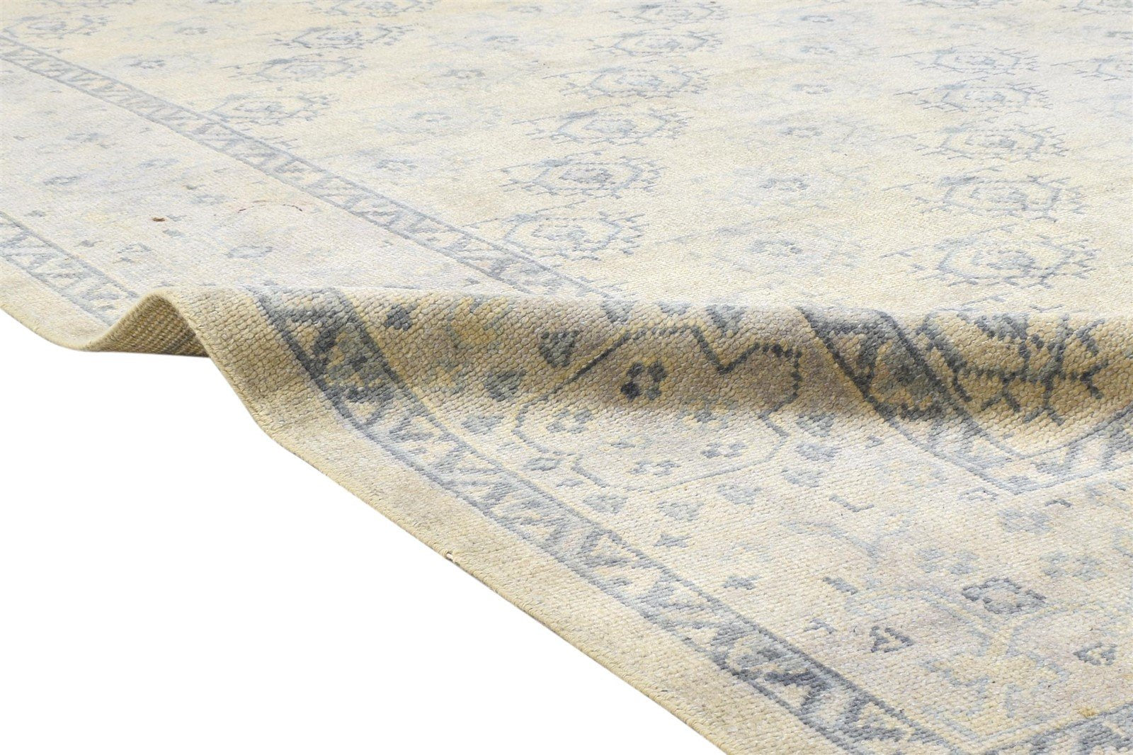 Wool Sand Rug 8' X 10' Persian Hand Knotted Bokhara Oriental Large Carpet   7864169005205