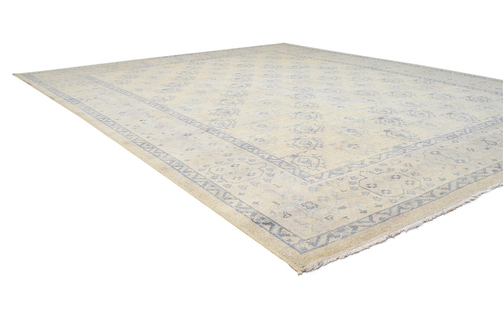Wool Sand Rug 8' X 10' Persian Hand Knotted Bokhara Oriental Large Carpet   7864169005205