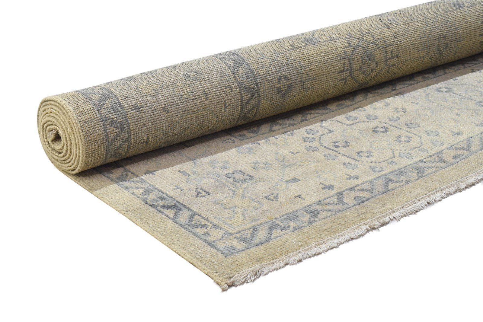 Wool Sand Rug 8' X 10' Persian Hand Knotted Bokhara Oriental Large Carpet   7864169005205