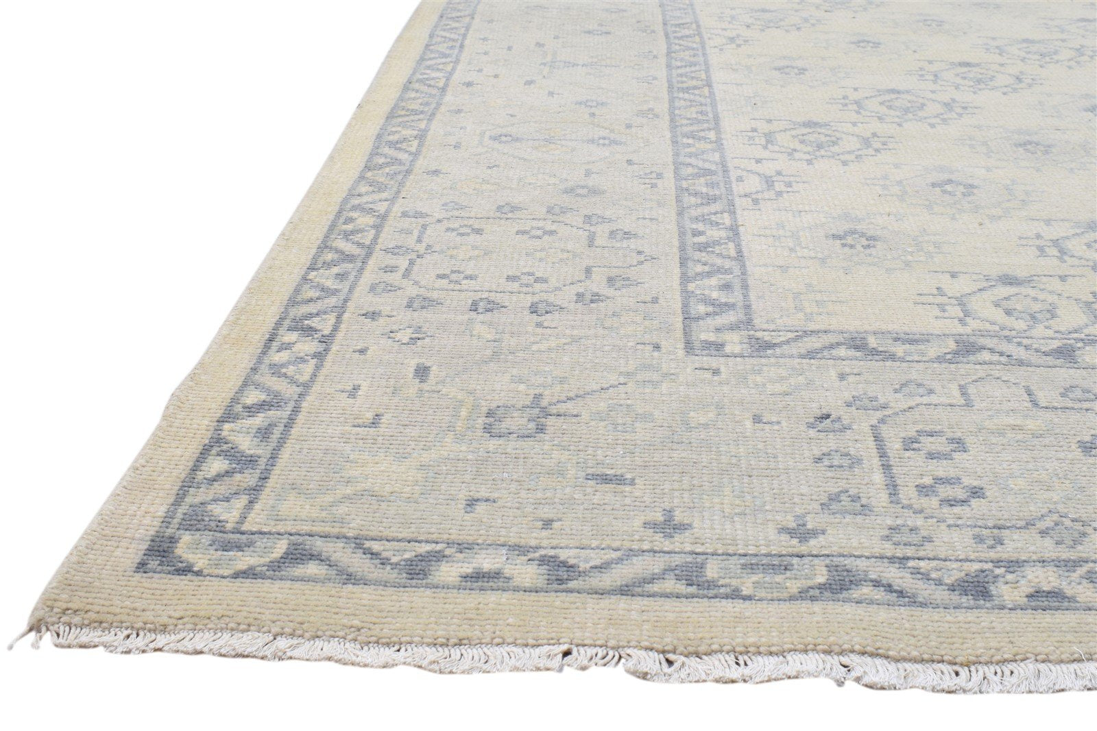 Wool Sand Rug 8' X 10' Persian Hand Knotted Bokhara Oriental Large Carpet   7860688257173