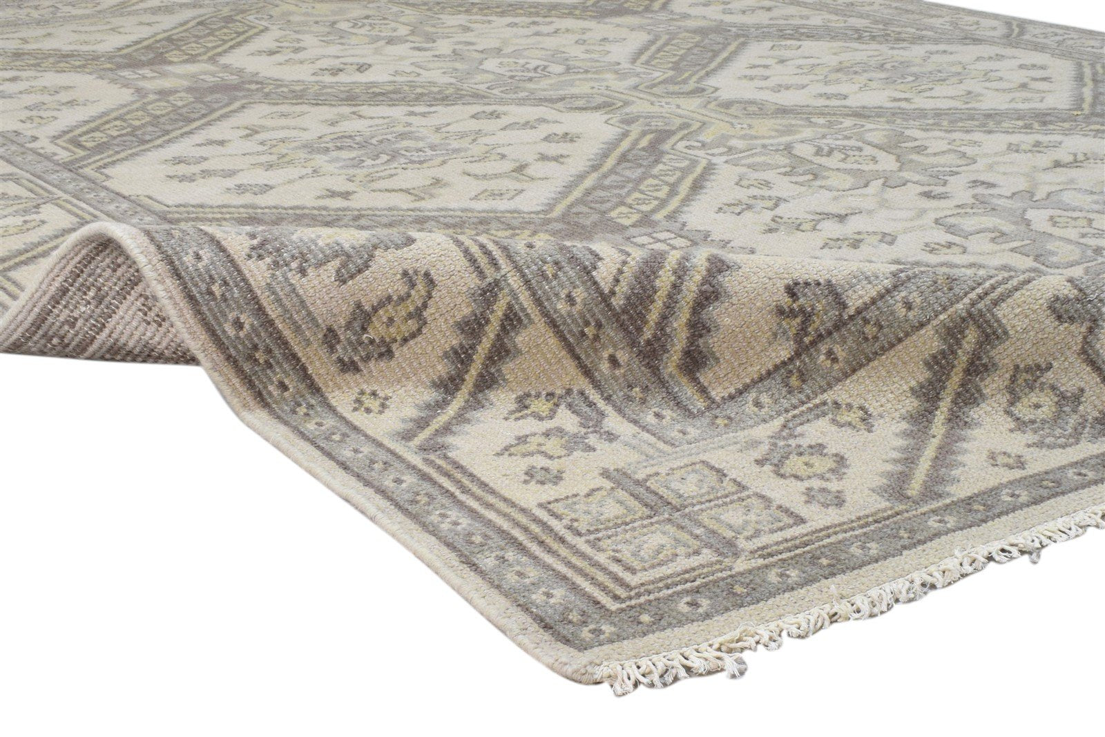 Wool Sand Rug 8' X 10' Persian Hand Knotted Kazak Oriental 8'1"X10'1" Carpet   7860688322709