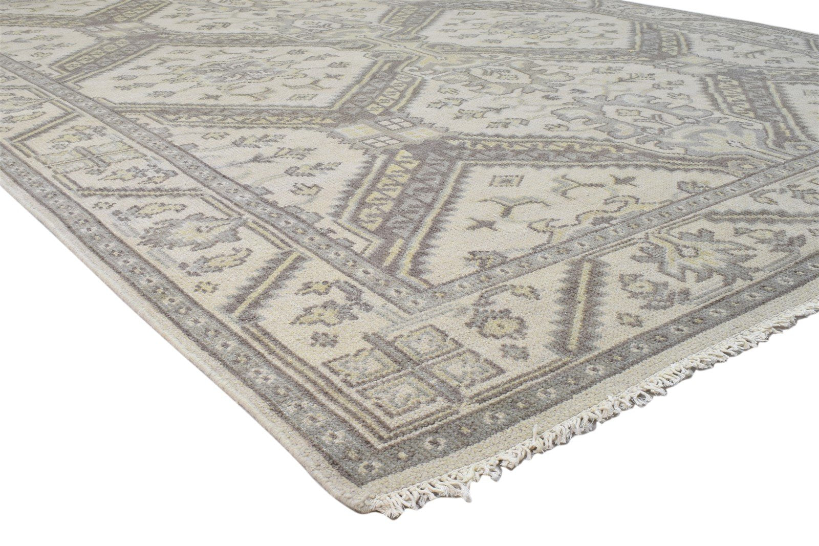 Wool Sand Rug 8' X 10' Persian Hand Knotted Kazak Oriental 8'1"X10'1" Carpet   7860688322709
