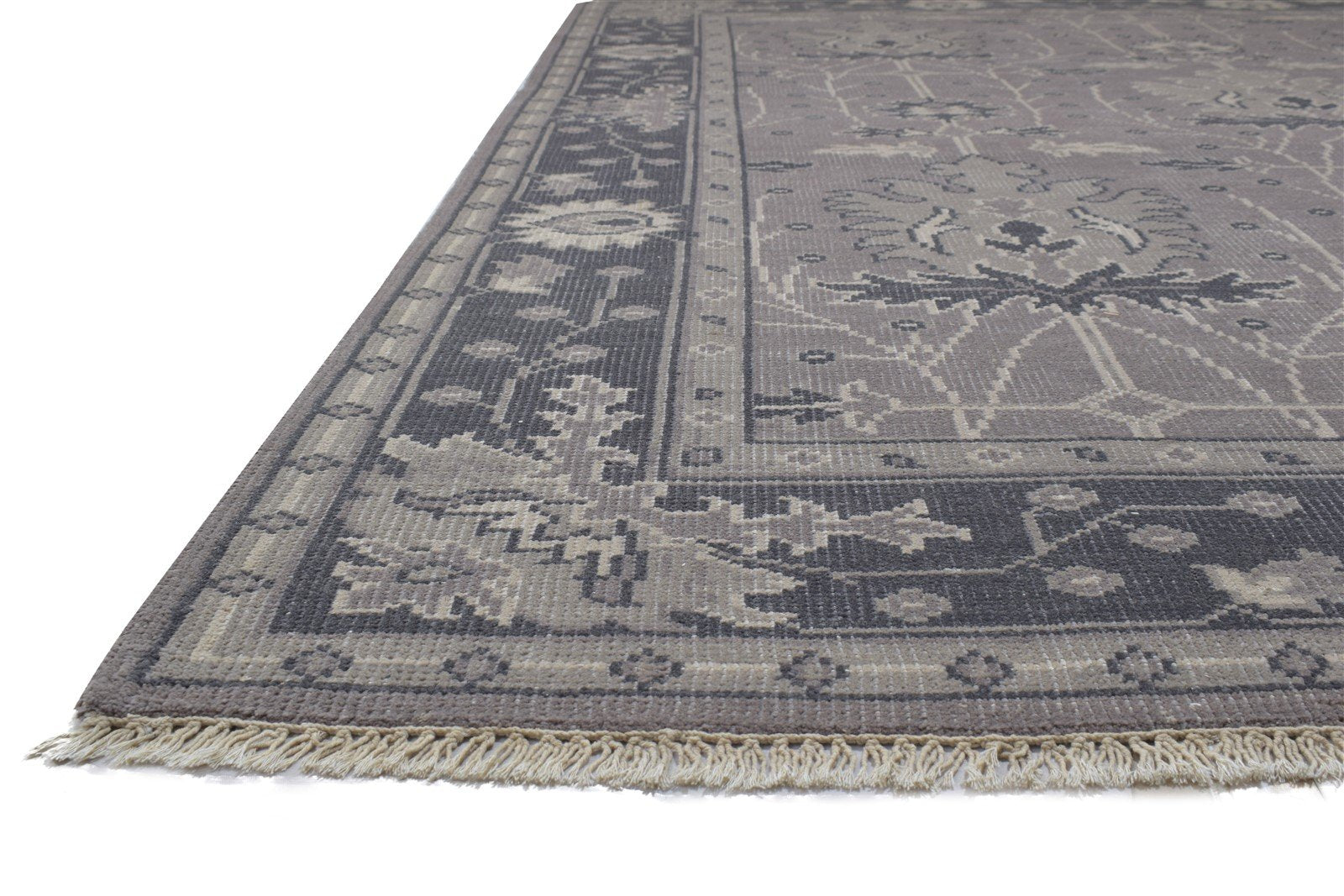 Wool Sand Rug 8' X 10' Persian Hand Knotted Oushak Oriental Large Carpet   7864176607381