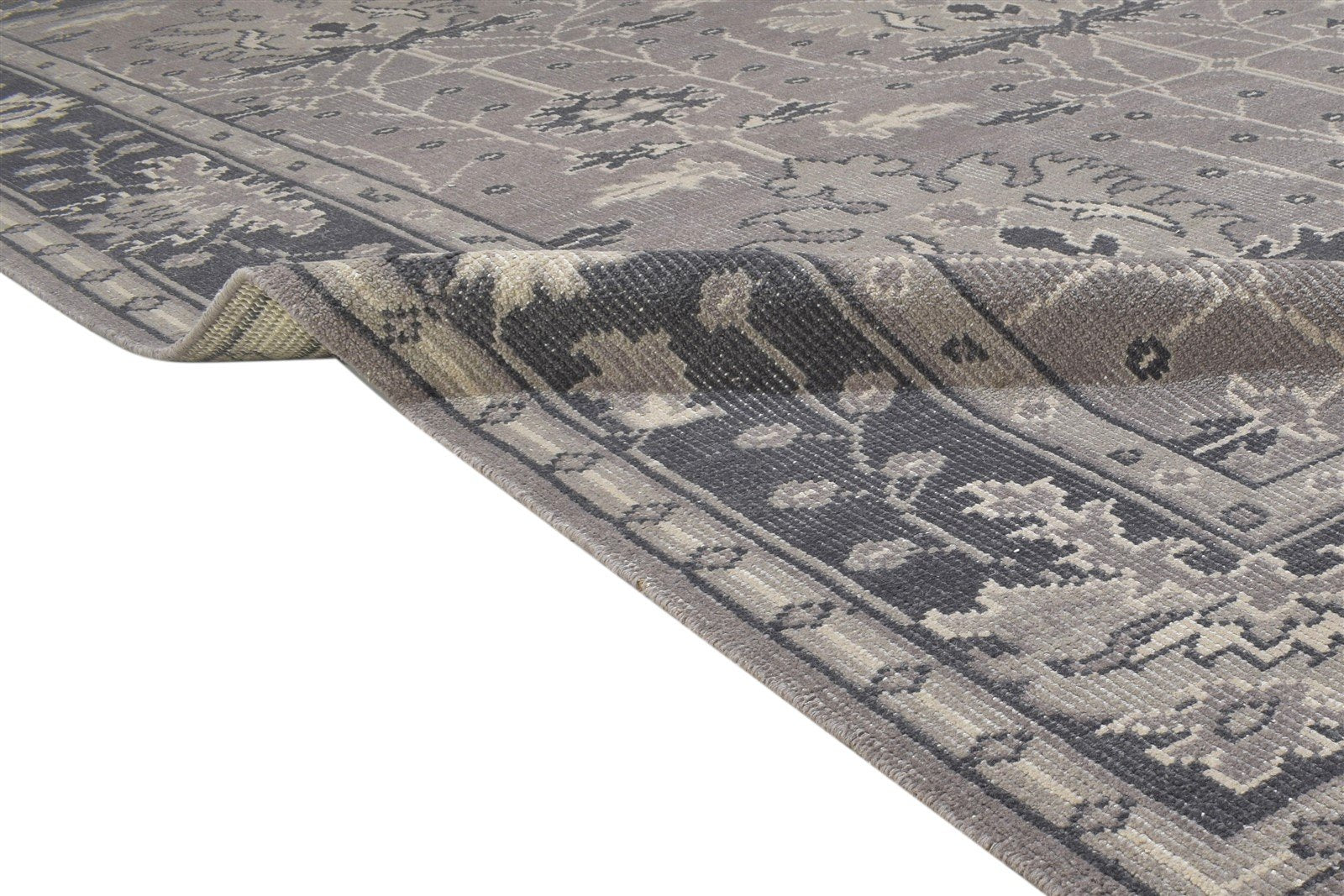Wool Sand Rug 8' X 10' Persian Hand Knotted Oushak Oriental Large Carpet   7864176607381
