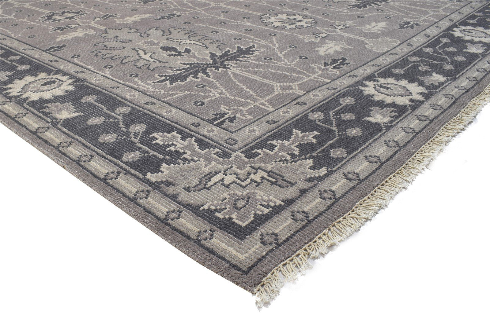 Wool Sand Rug 8' X 10' Persian Hand Knotted Oushak Oriental Large Carpet   7864176607381