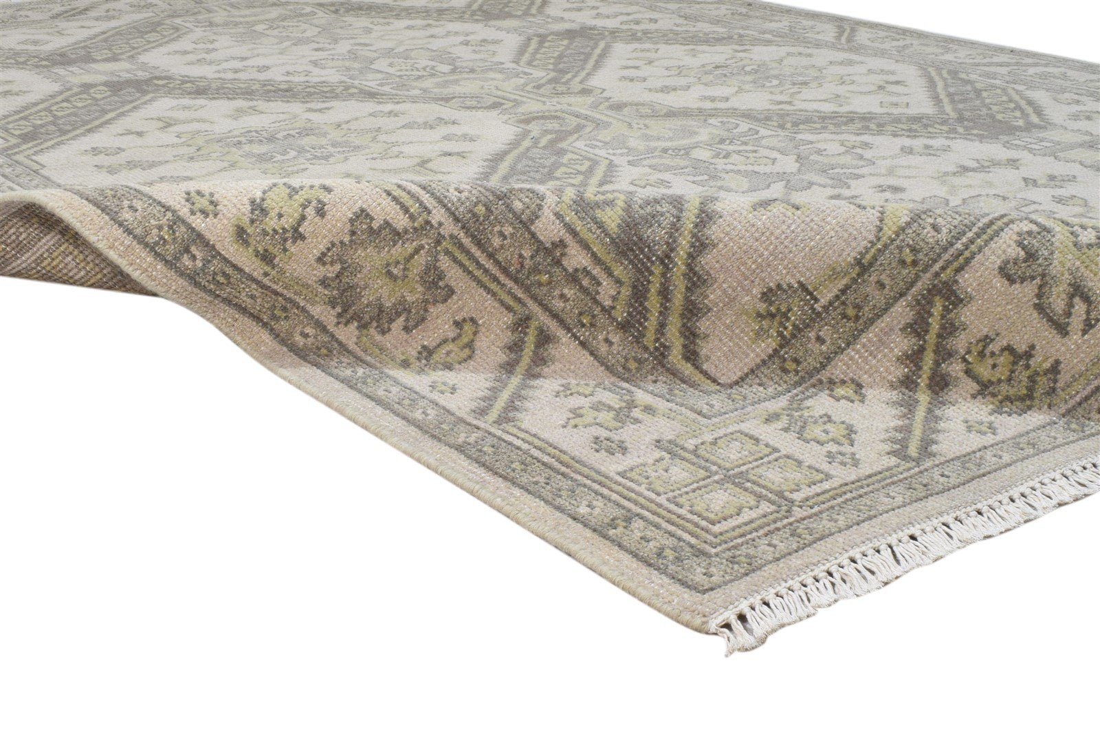 Wool Sand Rug 8'X10' Persian Hand Knotted Kazak Oriental 7'11"X10'5" Carpet   7860688027797