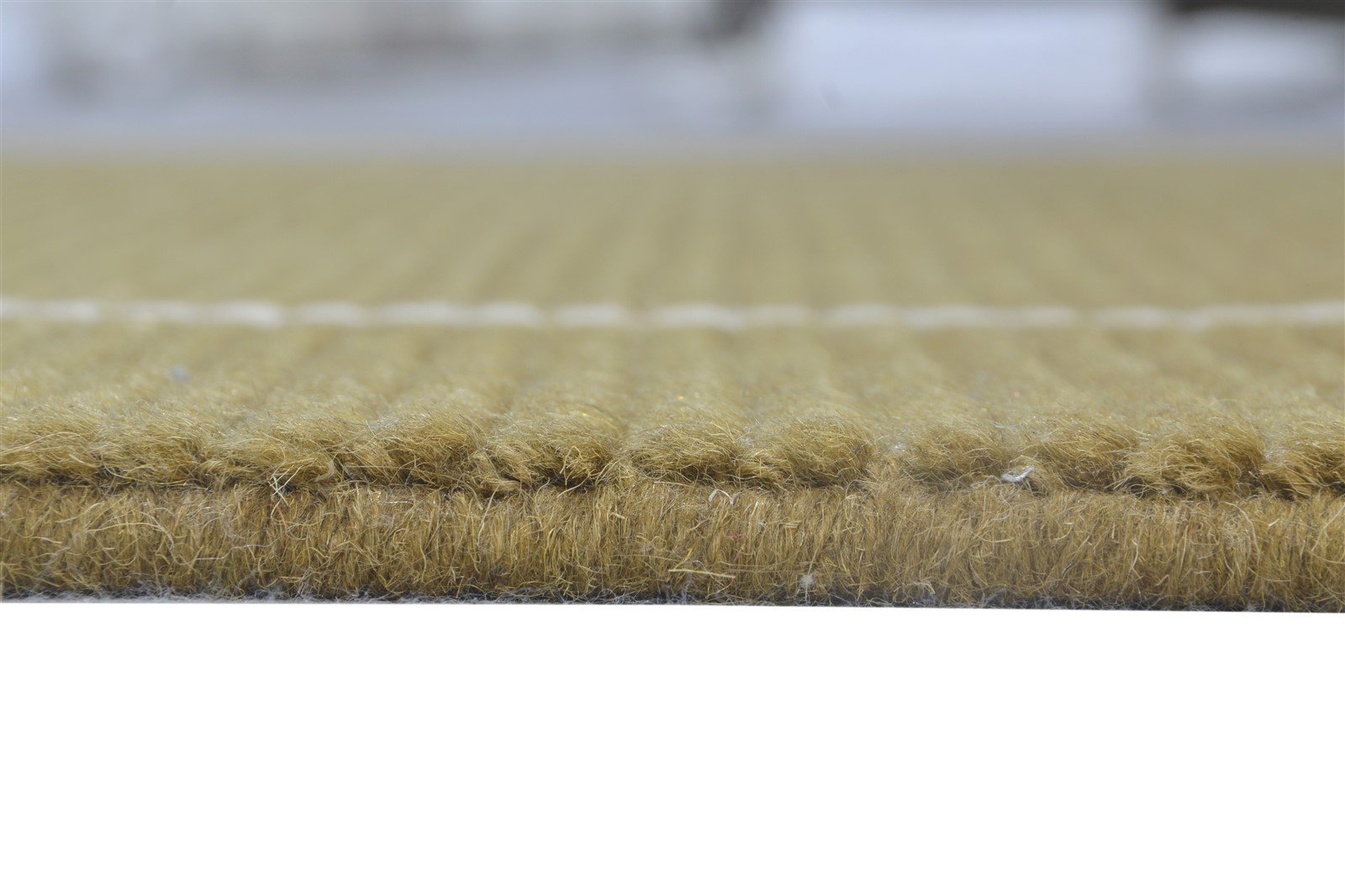 Wool / Silk Brown Rug 4X6 Modern Hand Knotted Scandinavian Bordered Room Size   7865108005013