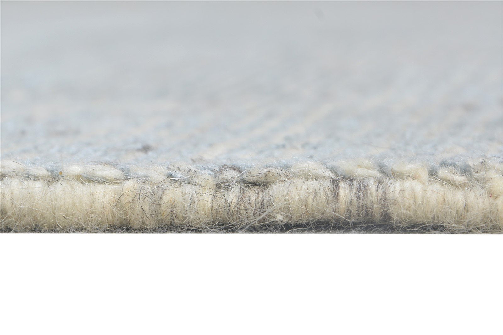 Wool / Silk Grey Rug 9X12 Modern Hand Knotted Scandinavian Solid Large Carpet   7864574869653