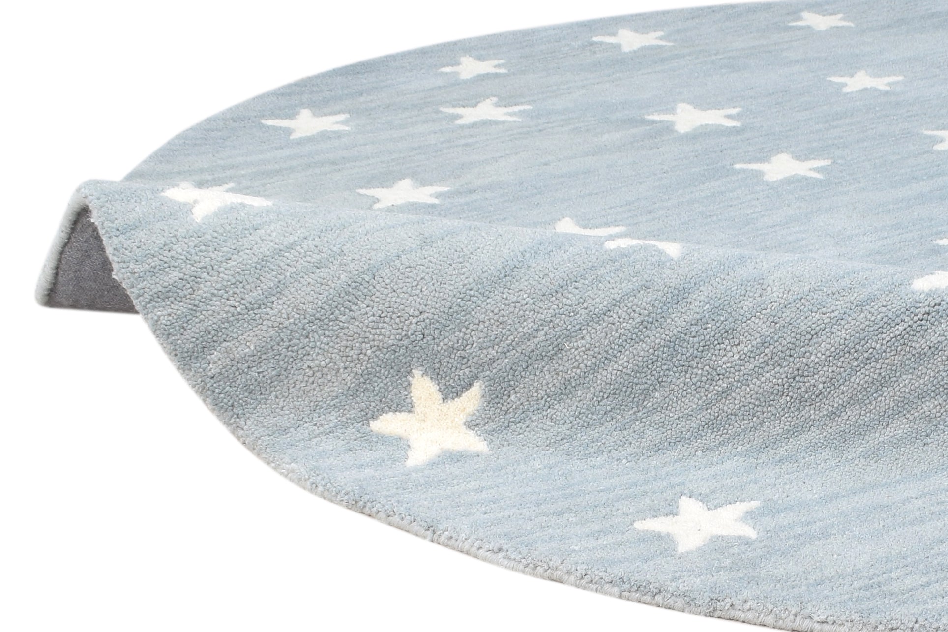 Star Rug Blue Kids Rug Blue Starry Skies Blue Rug Nursery Rug Star Blue Rug 