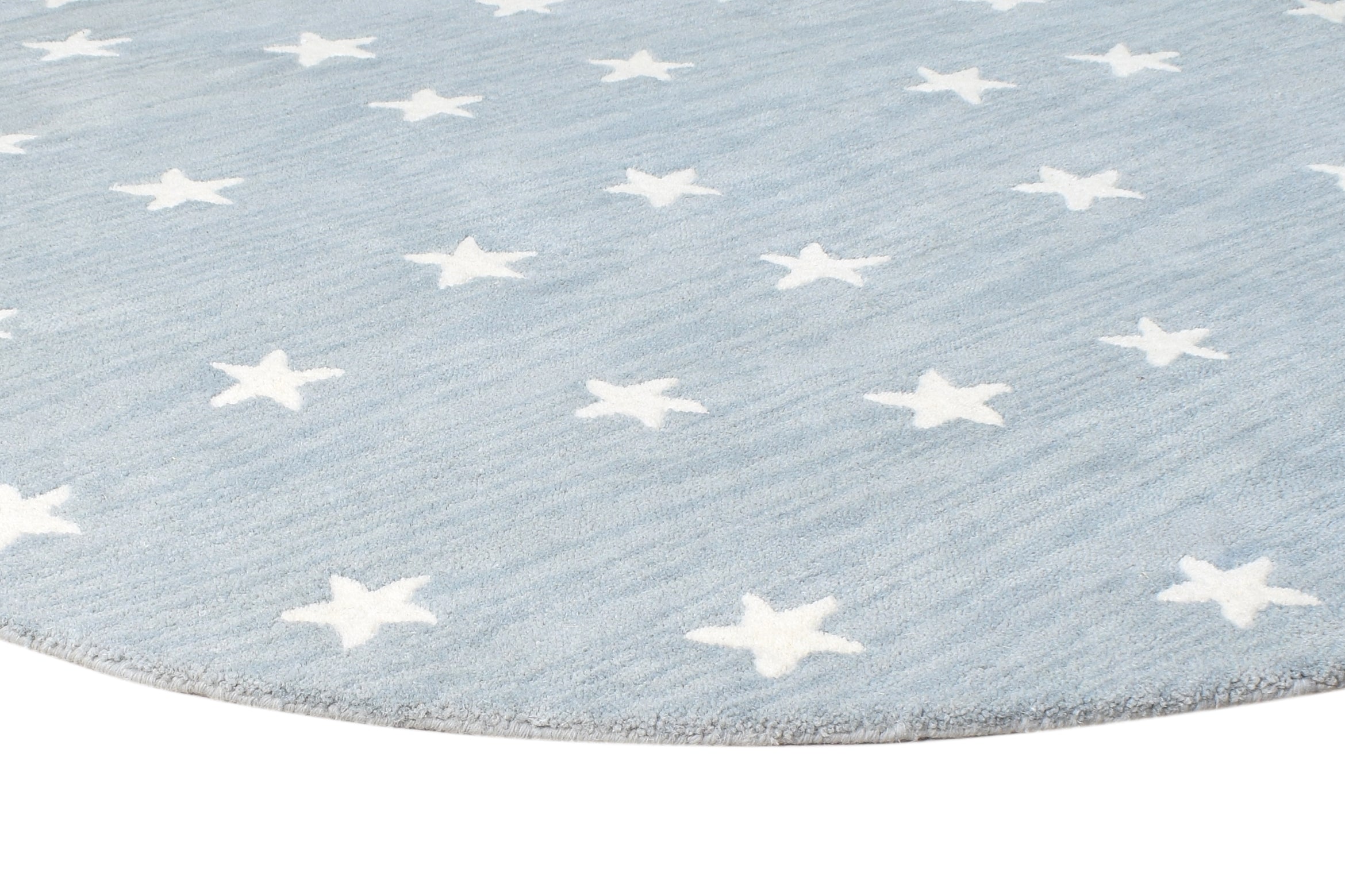 Star Rug Blue Kids Rug Blue Starry Skies Blue Rug Nursery Rug Star Blue Rug 