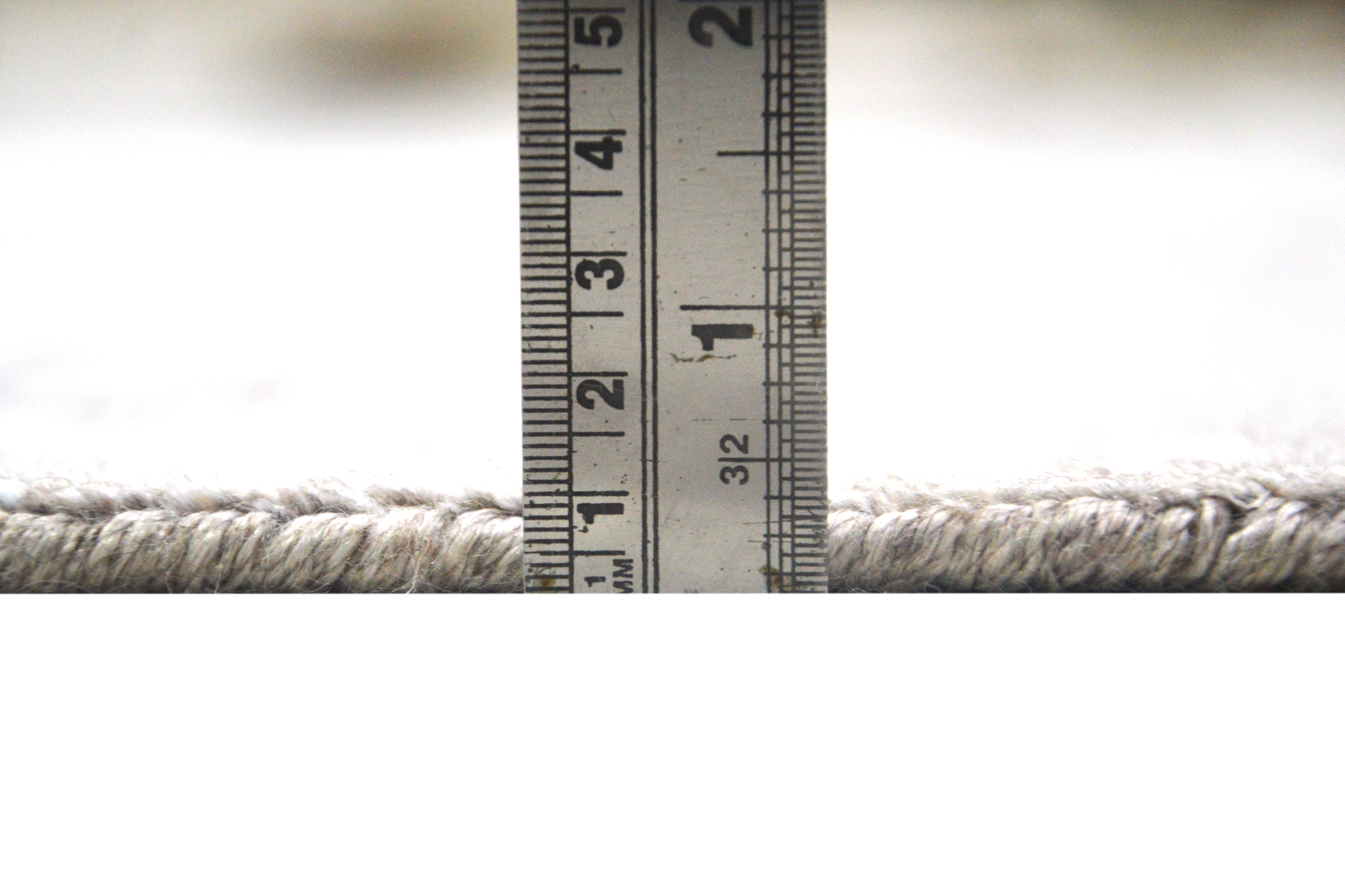 Raksha Handmade Abstract Loom Knotted Hand Woven Silk Like Wool Visose Gray Rug