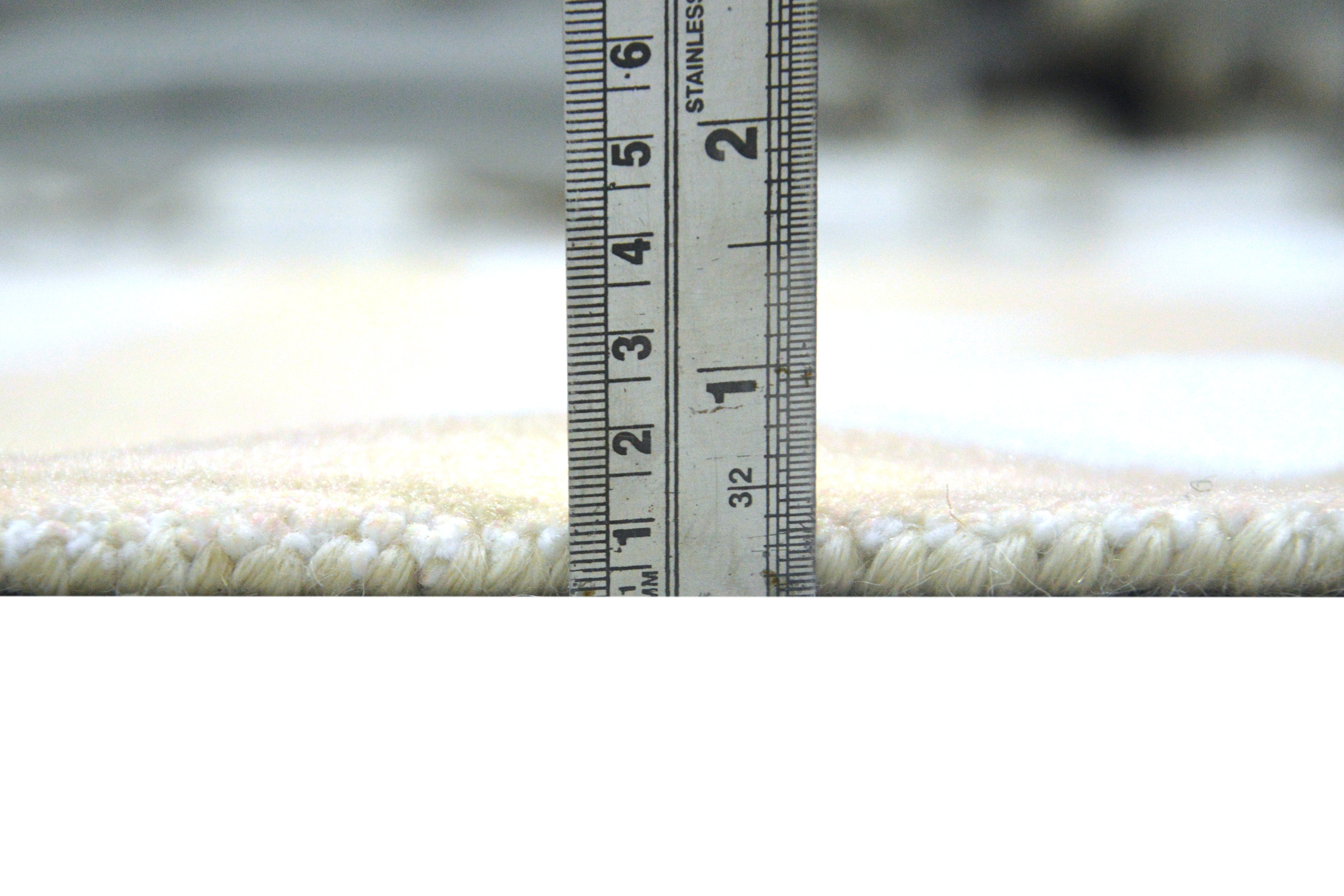 Juni Polka Dot Beige Handmade Kids Nursery Plush Soft Rug