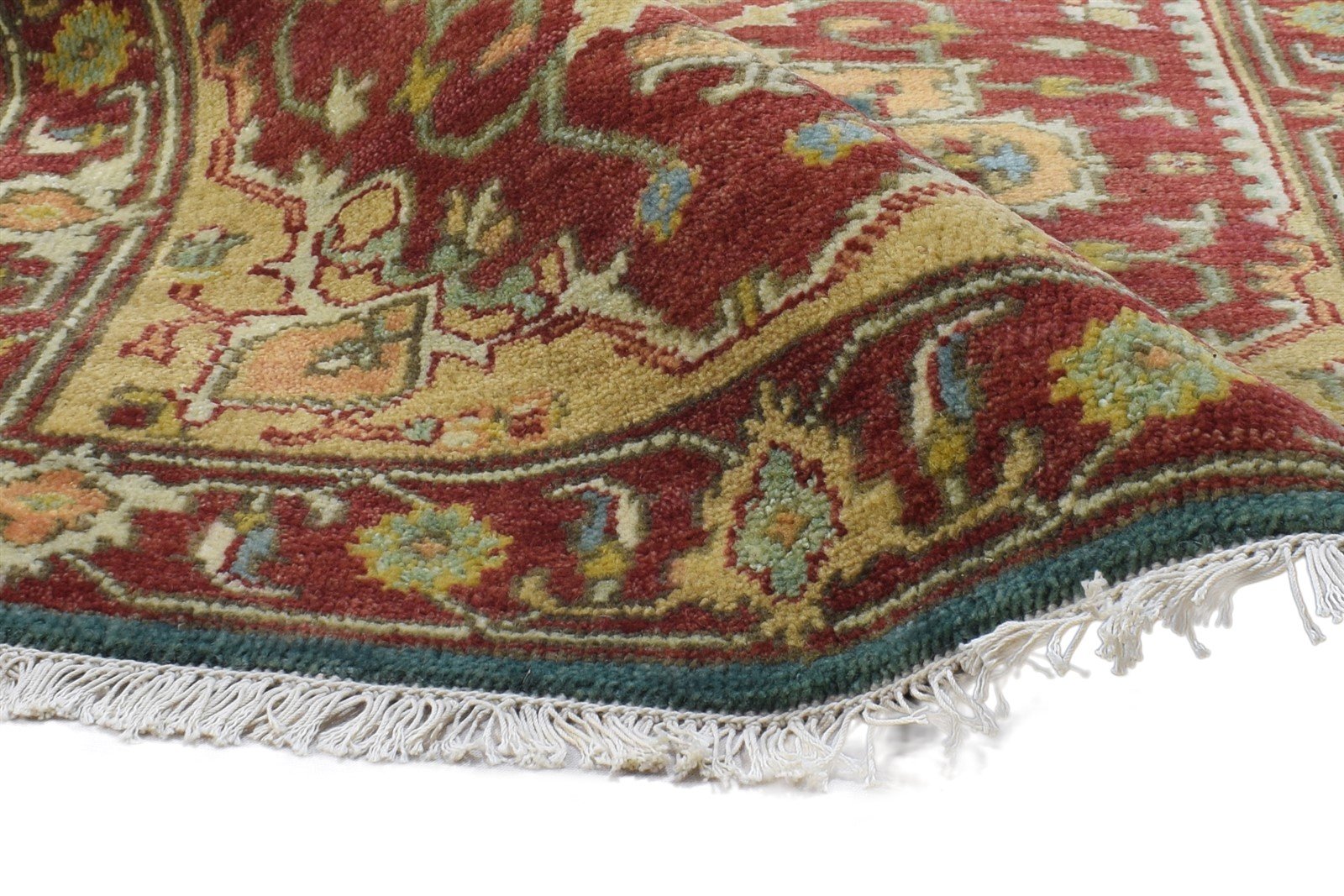 Wool Rust Rug 3' X 12' Persian Hand Knotted Kazak Oriental Small Runner 