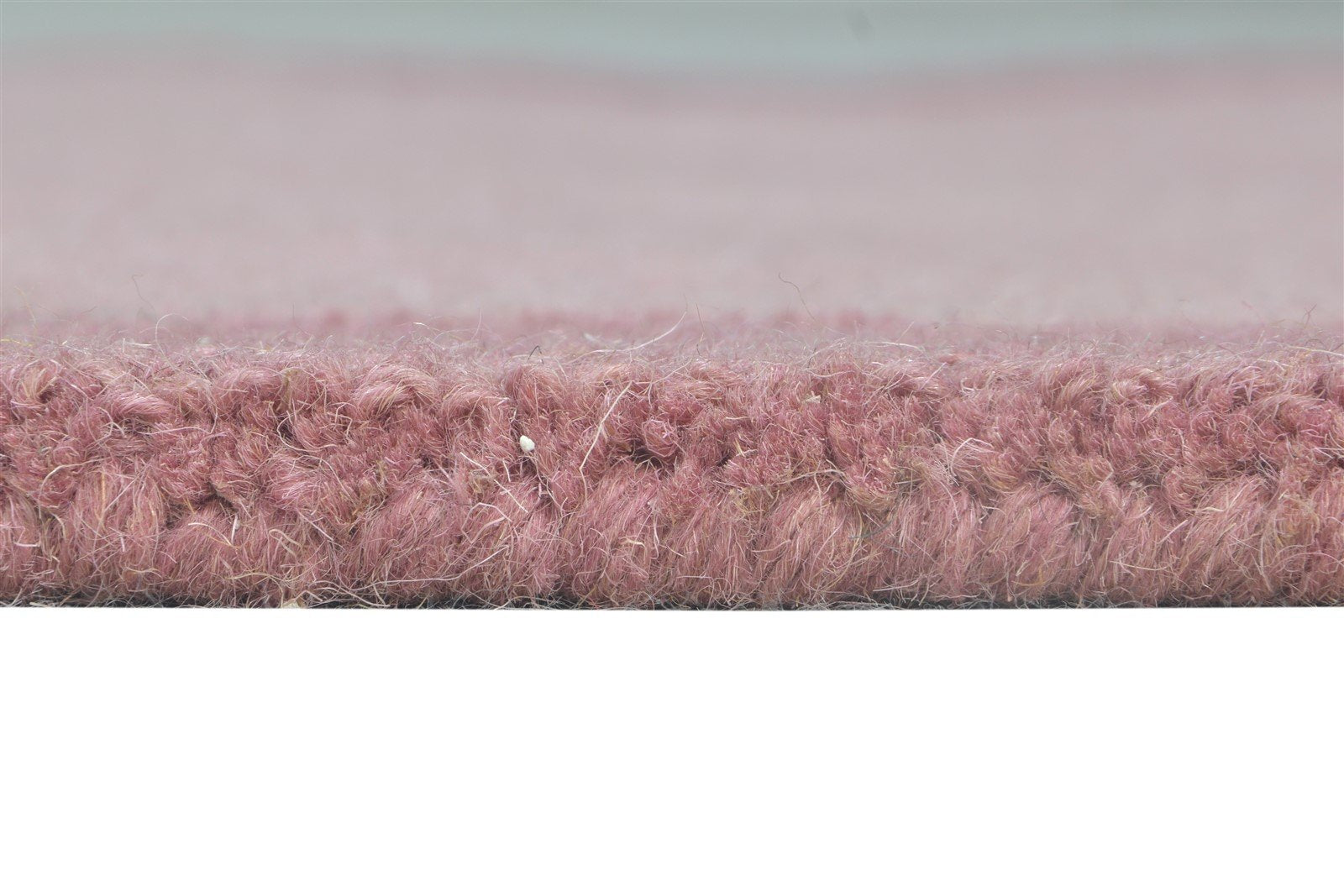 Pink Wool Rug 2' X 3' Modern Hand Tufted Scandinavian Bordered Small Carpet 